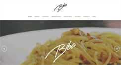 Desktop Screenshot of biba-restaurant.com